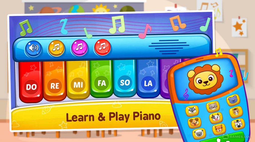 Download & Play Baby Games: Piano & Baby Phone on PC & Mac