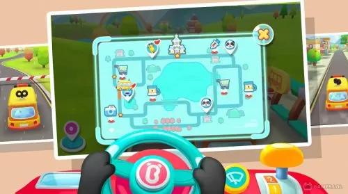 Baby Panda School Bus - Download this Fun Casual Educational Game