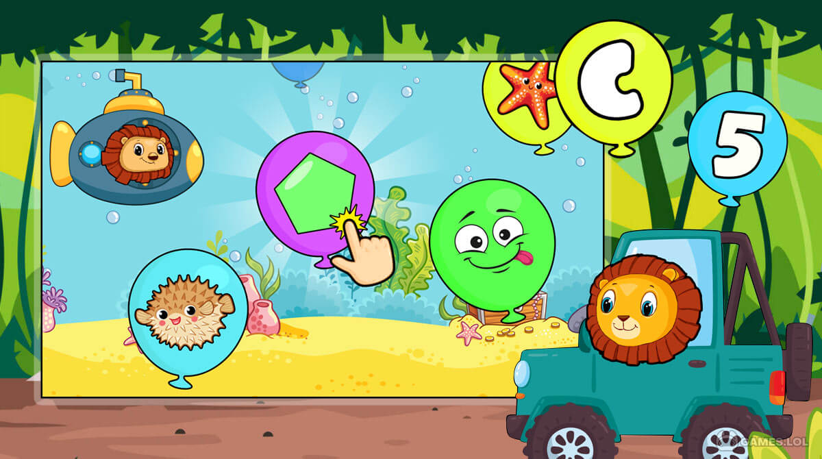 balloon pop kids for pc