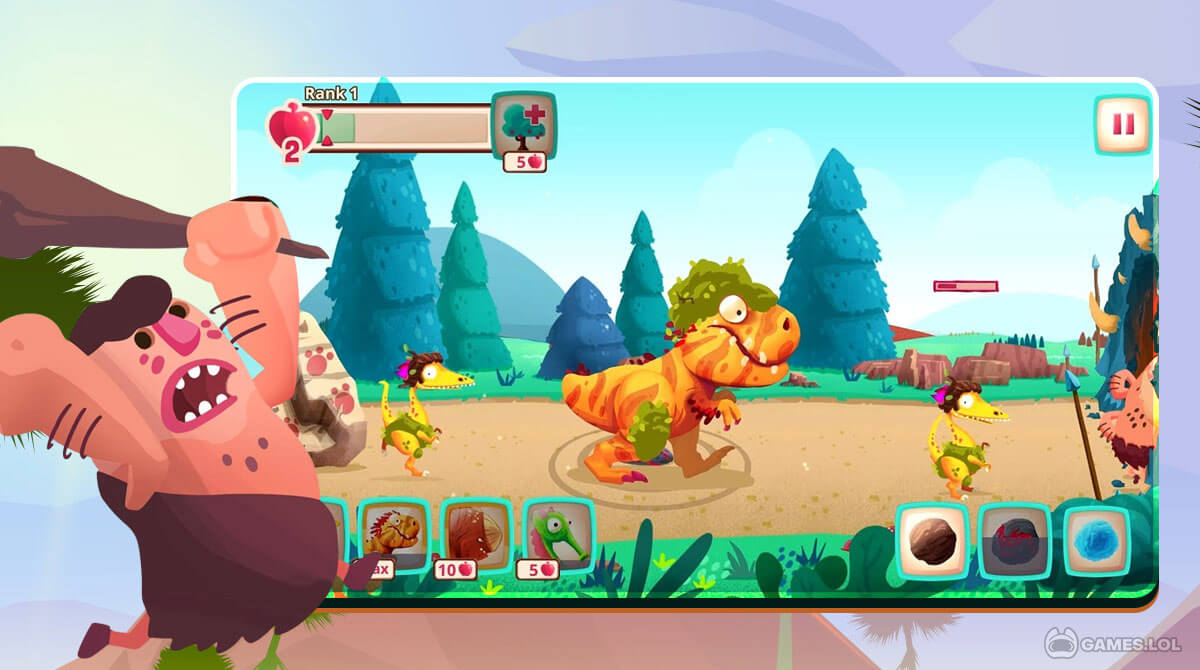 dino bash tower defense for pc