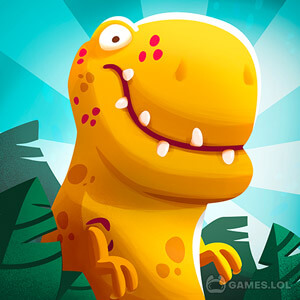 Play Dino Bash: Dinosaur Battle on PC