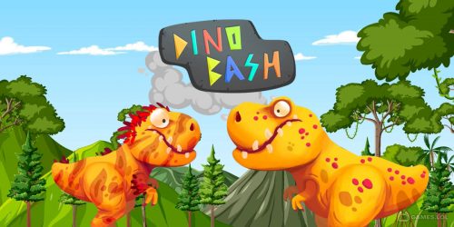 Play Dino Bash: Dinosaur Battle on PC