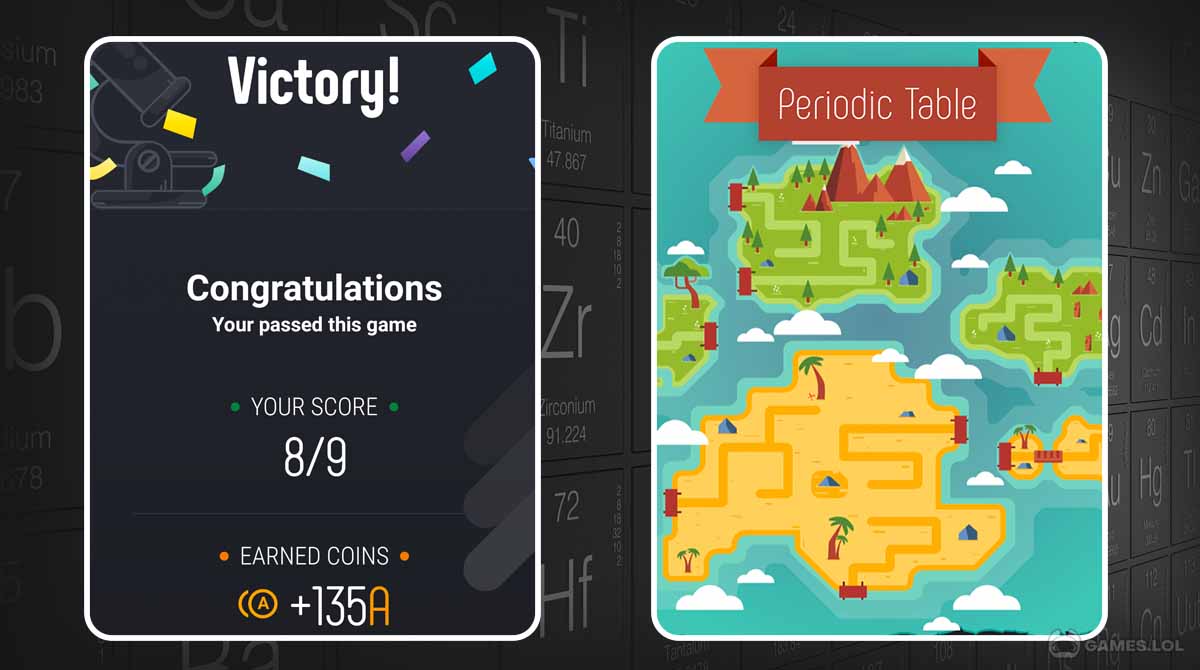 periodic table gameplay on pc
