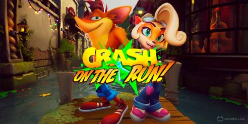 Play Crash Bandicoot: On the Run! on PC