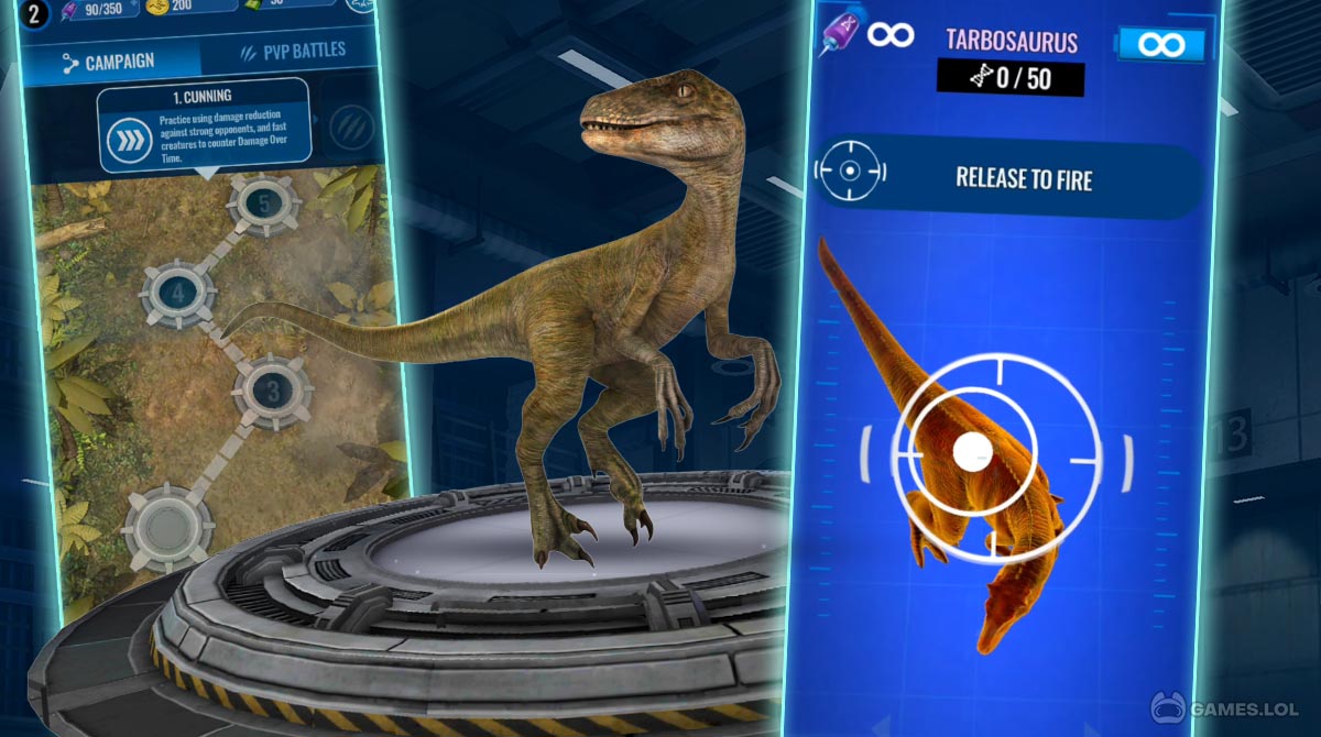 jurassic world alive gameplay on pc