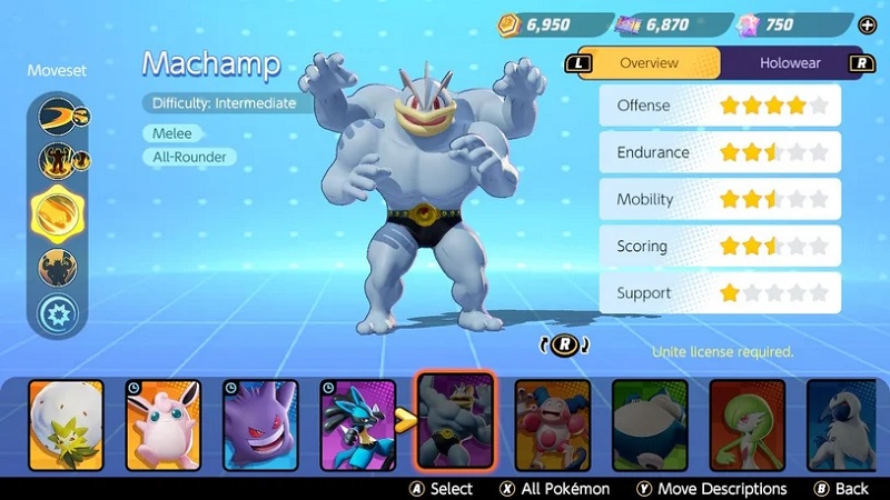 Machamp Pok mon UNITE Guide Ultimate Build Moveset Items