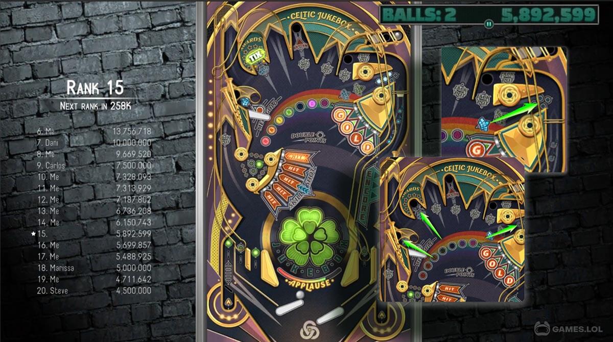 pinball games