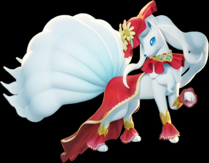 This is the Pro Player Alolan Ninetales Pokemon Unite Build!