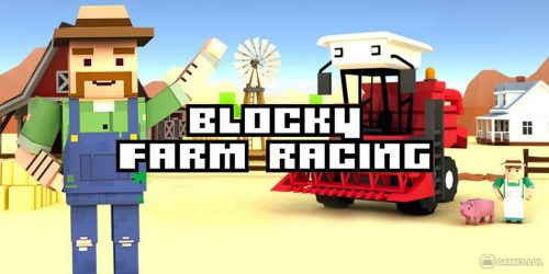 Play Blocky Farm Racing & Simulator on PC