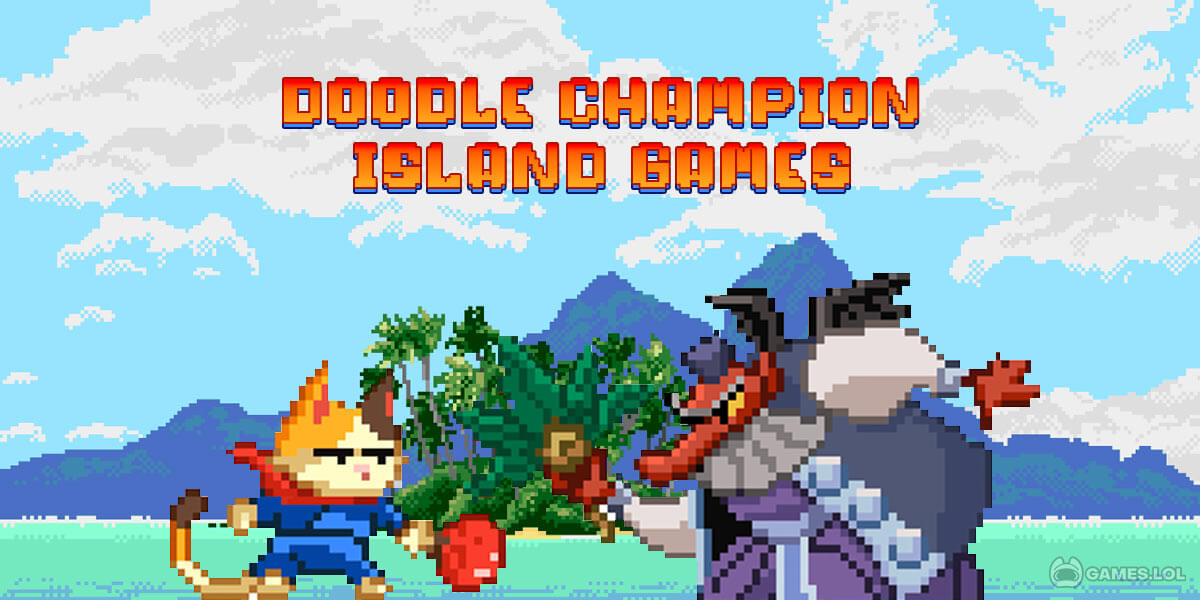 DOODLE: CHAMPION ISLAND GAMES - Longplay 100% - PT-BR 