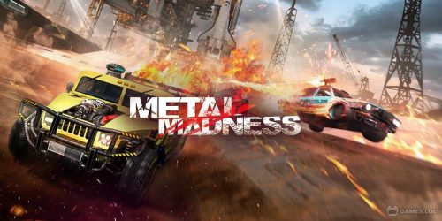 Play METAL MADNESS PvP: Car Shooter on PC