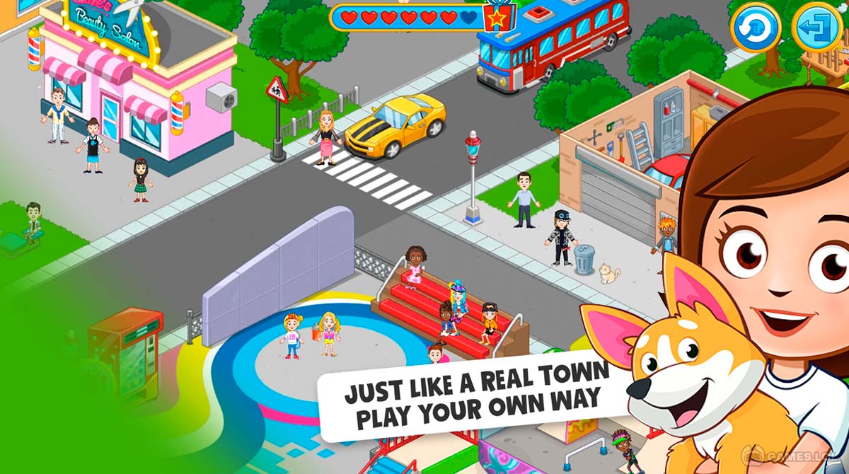 my town build free pc download