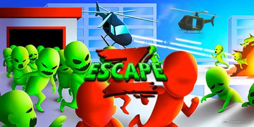 Play Z Escape –  Zombie Machine Gun on PC