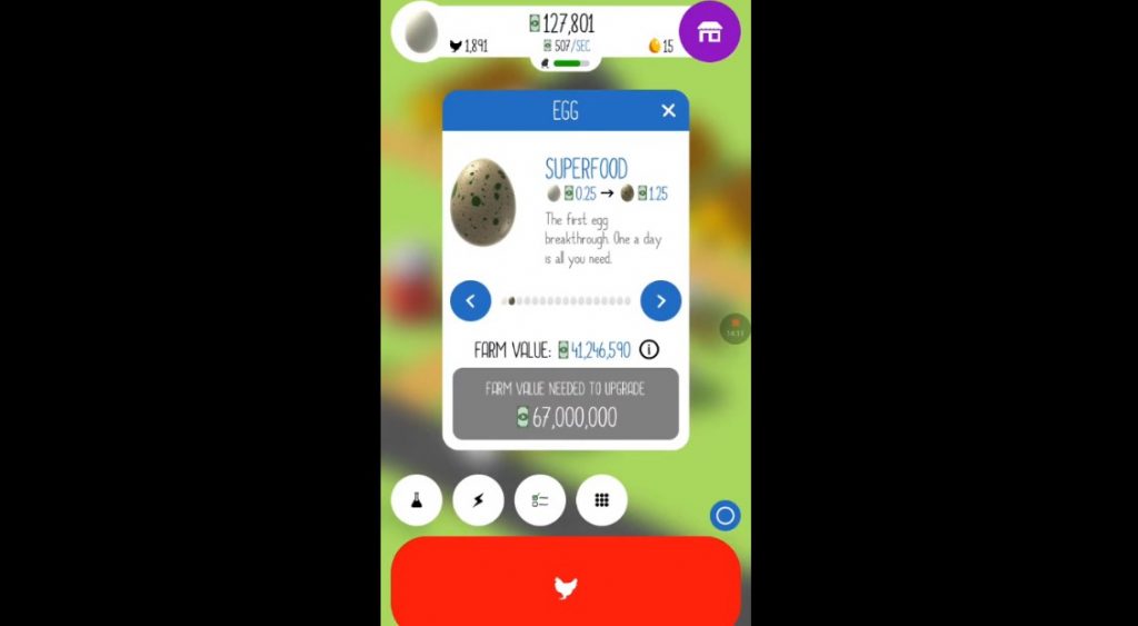 egg inc upgrade the eggs