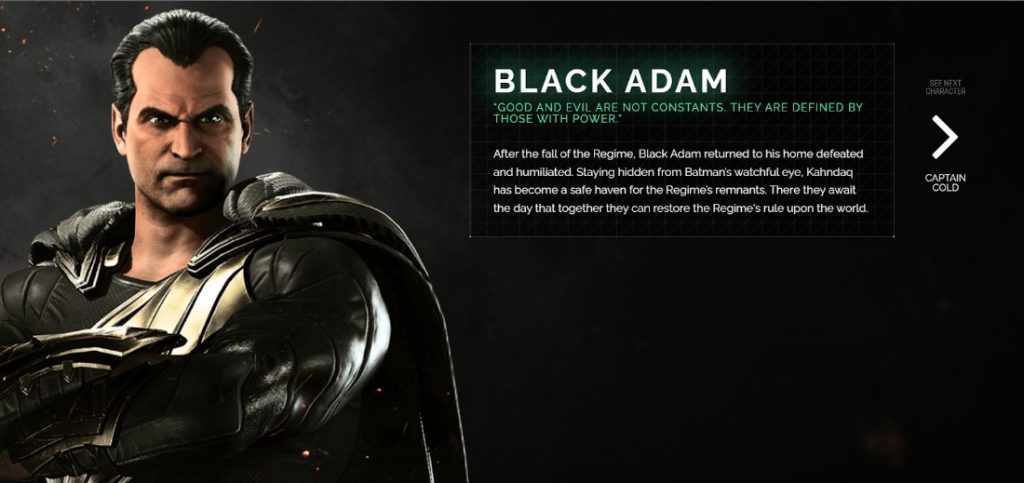 injustice 2 black adam