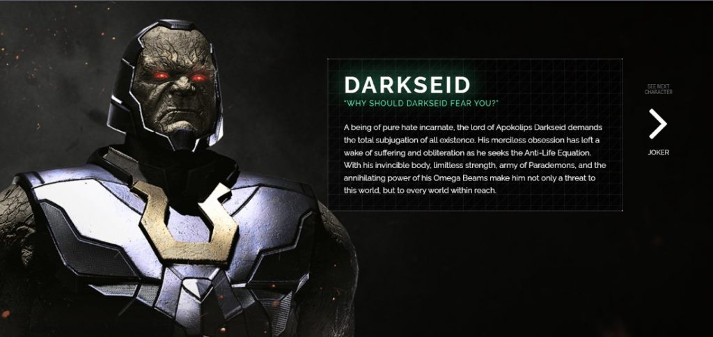 injustice 2 darkseid