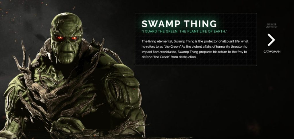 injustice 2 swamp thing