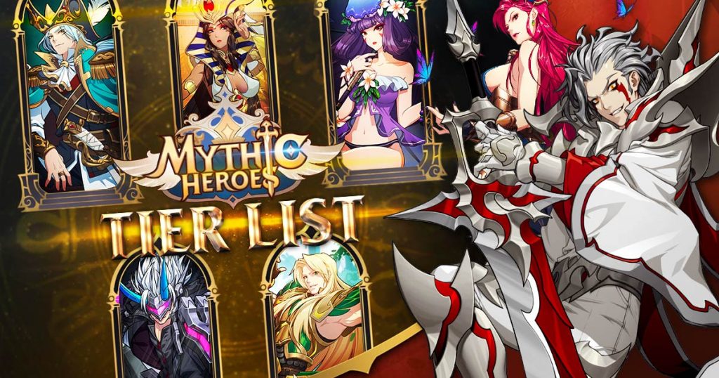 mythic heroes tier list header