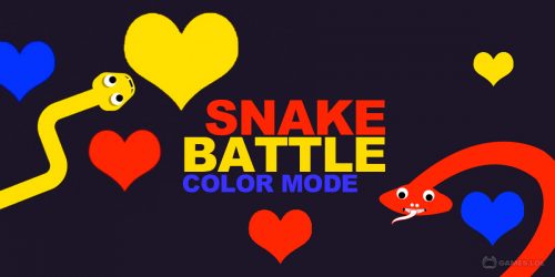 Play Snake Battle: Color Mode on PC