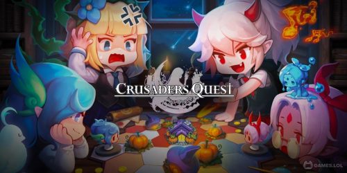 Play Crusaders Quest  on PC