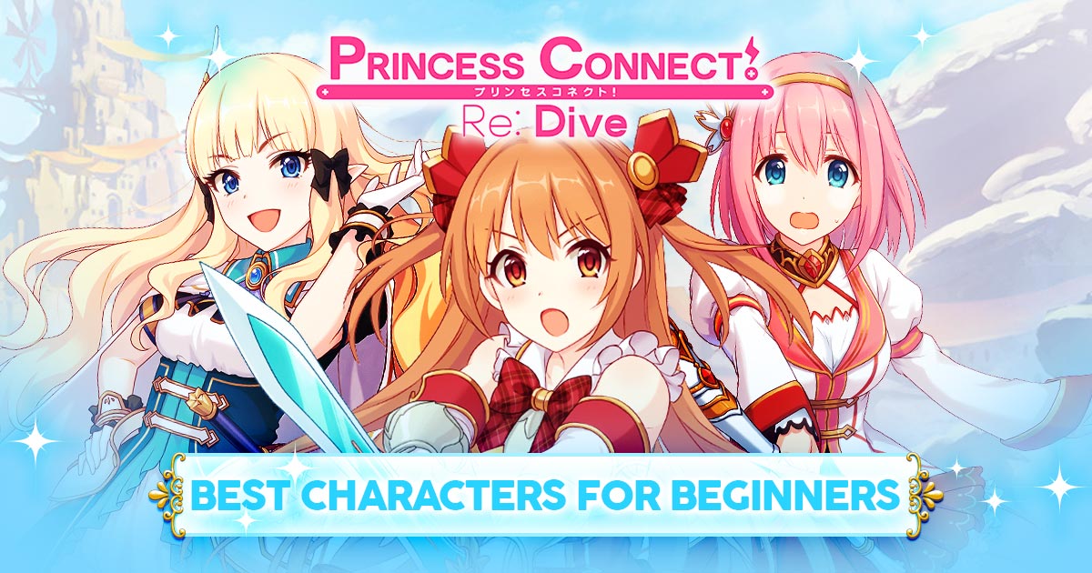 princess connect characters header