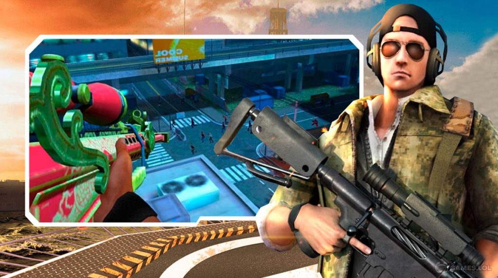 Baixar e jogar Sniper Honor:divertido jogo de tiro de arma 3d fps no PC com  MuMu Player