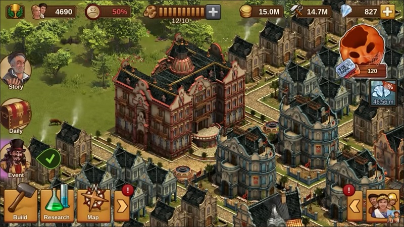 Forge of Empires Buildings