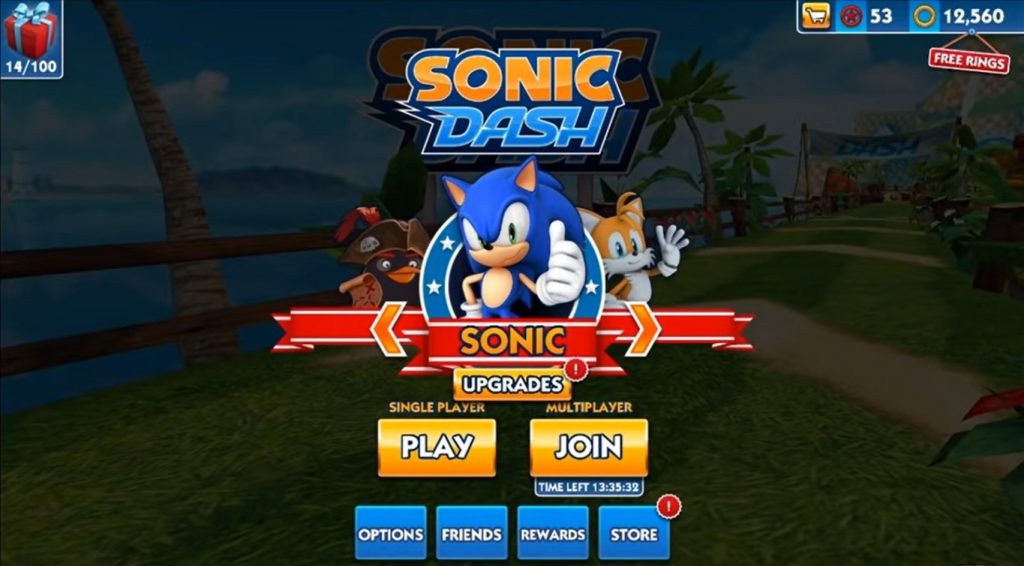 Sonic Dash Sonic
