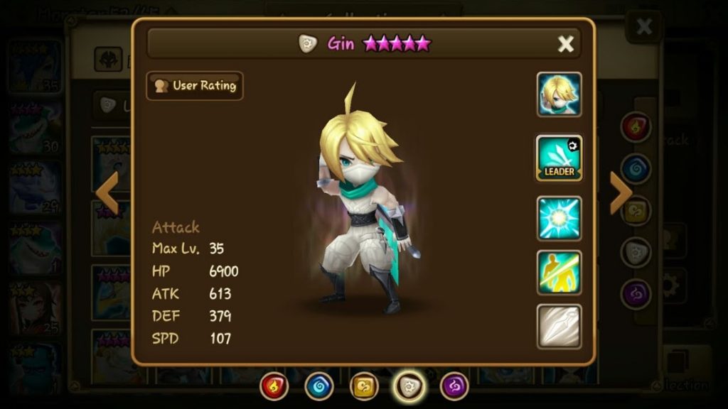 Summoners War Gin