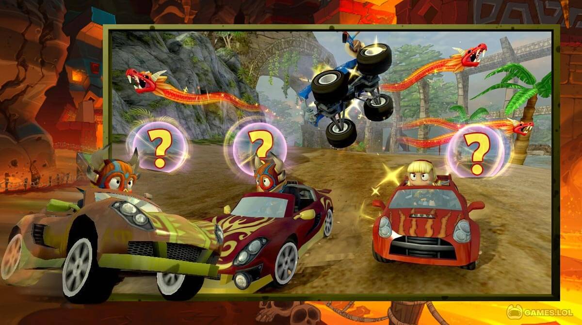 beach buggy racing gameplay on pc