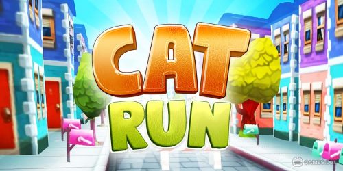 Play Cat Run: Kitty Runner Game on PC