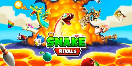 Play Snake Rivals – Fun Snake Game on PC