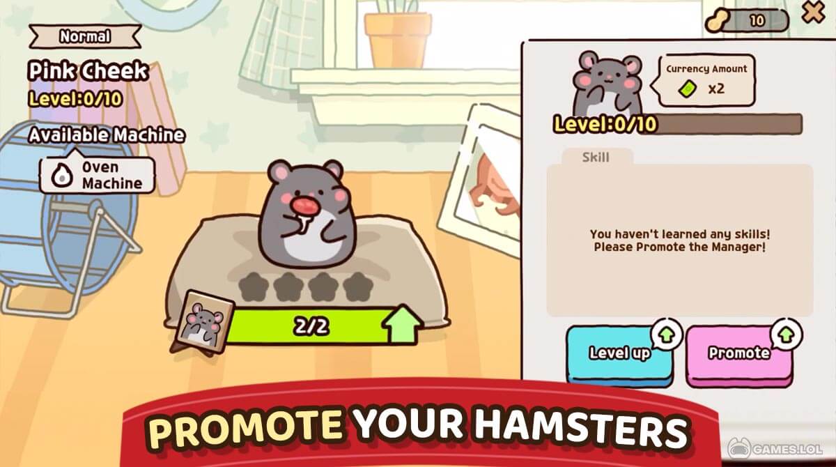 hamster cookie factory gameplay on pc