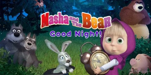 Play Masha and the Bear: Good Night on PC