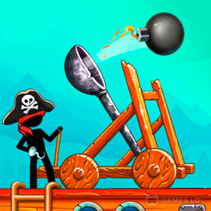 Play The Catapult: Stickman Pirates on PC