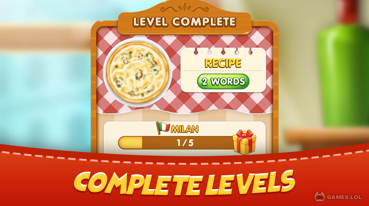 word pizza gameplay on pc