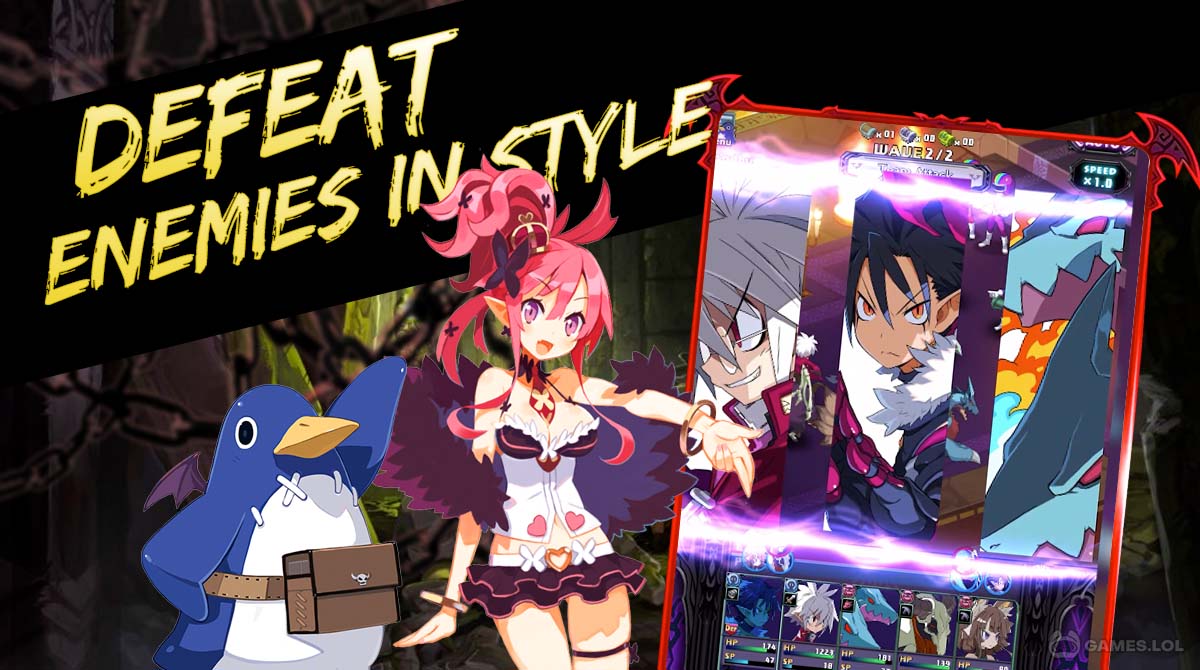 disgaea rpg gameplay on pc