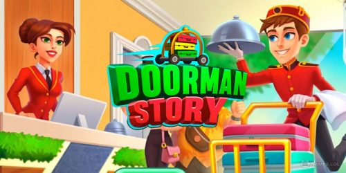Play Doorman Story: hotel simulator on PC