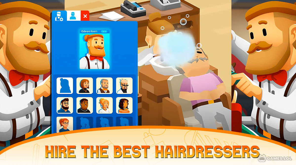 idle barber shop for pc