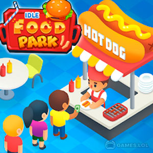 Play Idle Food Park Tycoon on PC