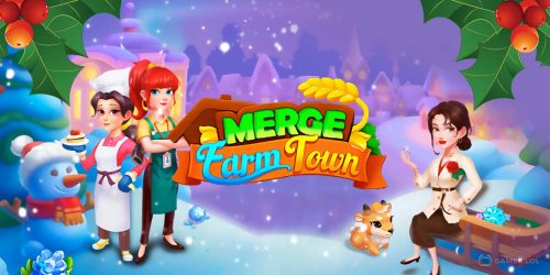 Play Merge Farmtown on PC