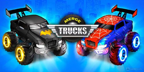 Play Merge Truck: Monster Truck on PC