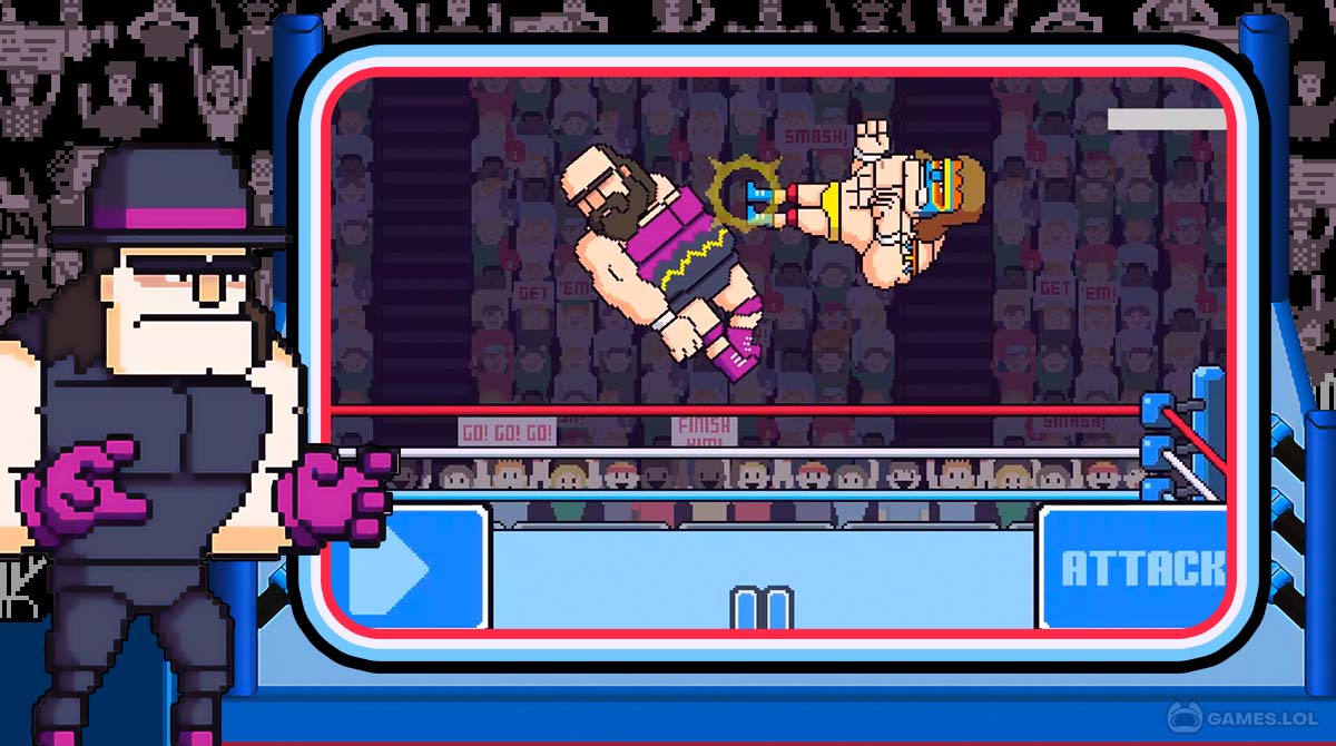 rowdy wrestling gameplay on pc