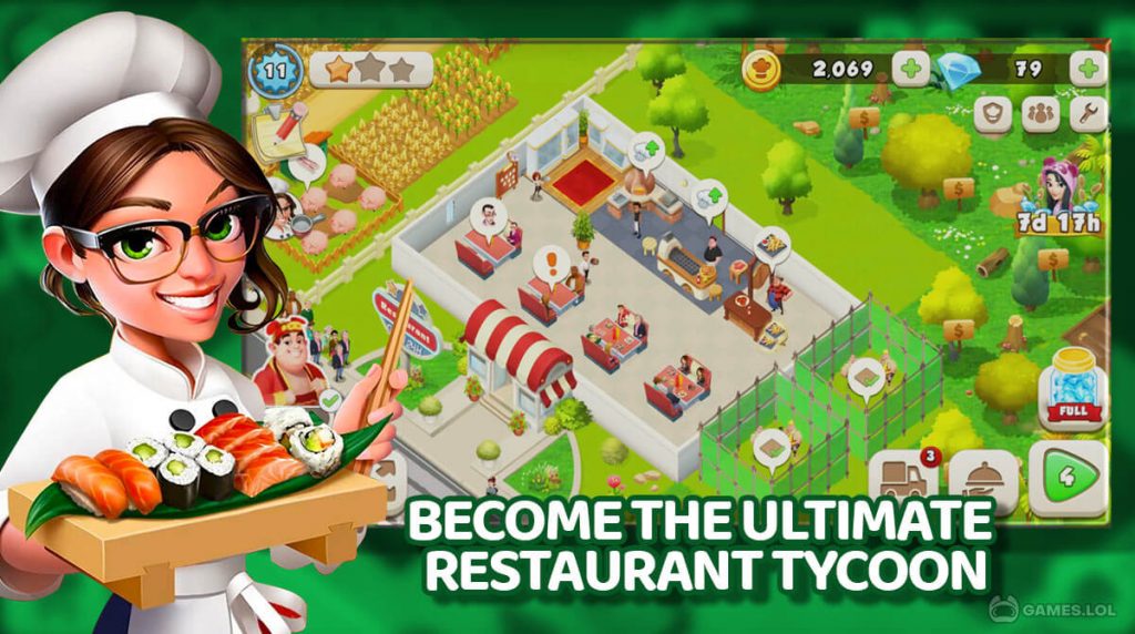 01- Tasty Town - Novo jogo de fazenda e restaurante 😍 