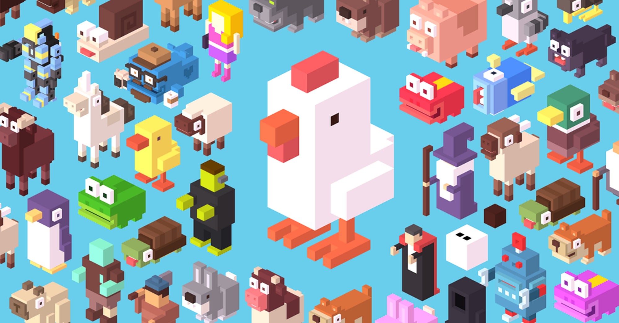 Crossy Road Characters