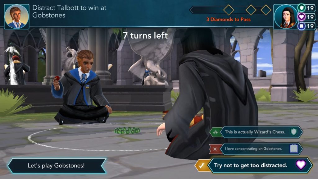 Harry Potter Hogwarts Mystery gobstones