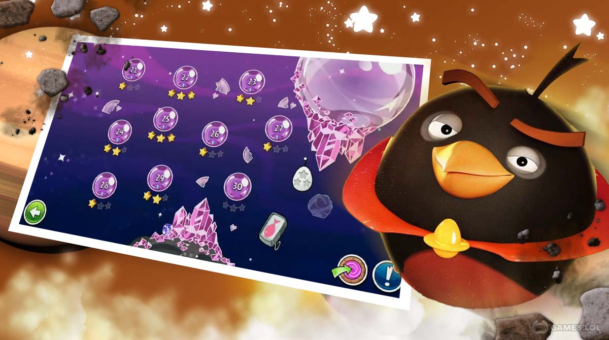 angry birds space gameplay on pc