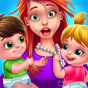 Play Babysitter Daycare Mania on PC