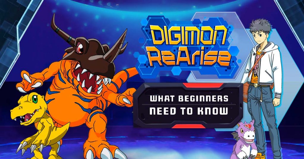 digimon rearise guide for newbies