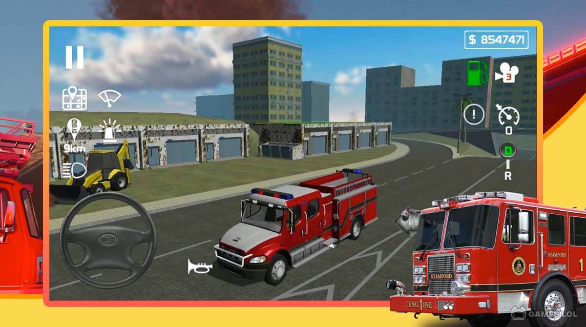 fire engine simulator for pc